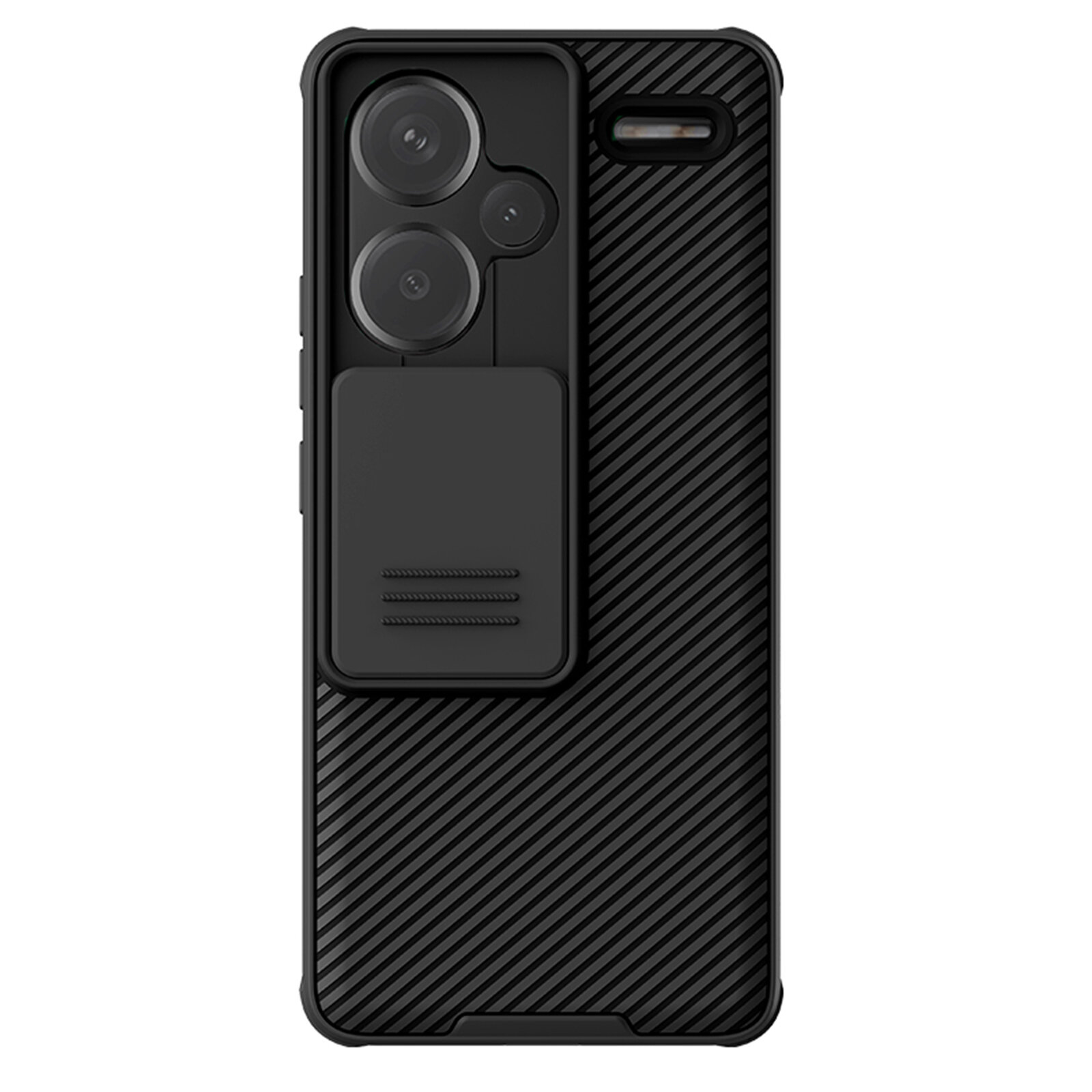 Чехол-накладка Nillkin CamShield Pro case для Xiaomi Redmi Note 13 Pro+ 5G, цвет черный