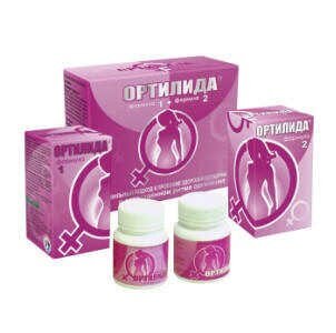 Ортилида (формула 1 + формула 2) табл 0,5г №120 в 2х банках