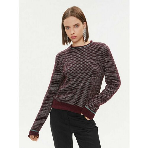 Свитер Pinko, размер S [INT], бордовый свитер женский pinko размер s