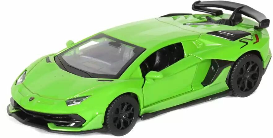 Модель машины Lamborghini Aventador SVJ 1:43 (11,5см) 67363 Инерционный механизм