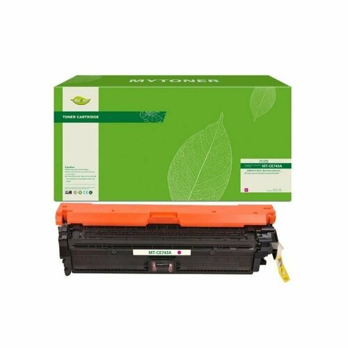 Запчасть Mytoner Картридж аналог HP CE743A/307A красный 7.3k с чипом картридж mytoner аналог samsung d111l hp su801a 2k с чипом