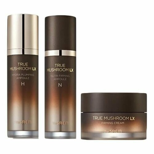 The Saem Набор уходовый антивозрастной True Mushroom LX Firming Pro Ampoule Set