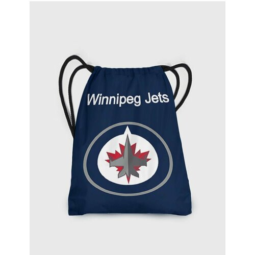 Мешок для сменной обуви хоккейный клуб НХЛ Winnipeg Jets - Виннипег Джетс