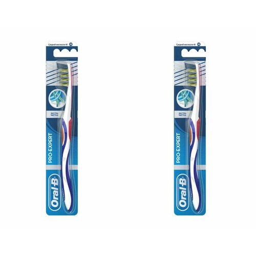 Oral-B Зубная щетка ЭкстраЧистка, ProExpert, средняя 40, 2шт