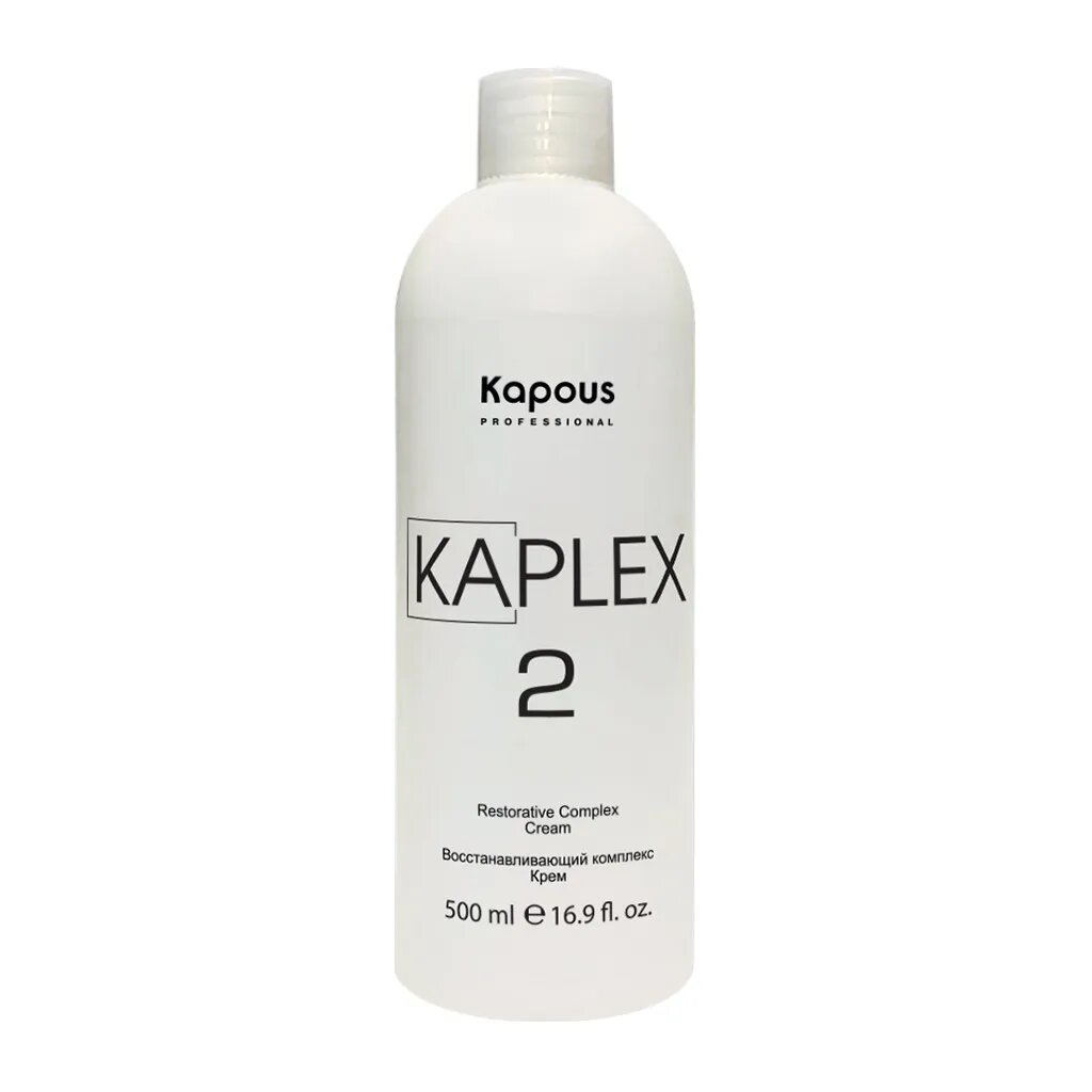 Восстанавливающий комплекс Kapous "KaPlex", Крем "KaPlex2", 500 мл — фото 1