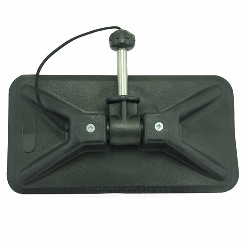 Уключина поворотная ПВХ черная №1.1 2шт