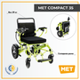 Кресло-коляска с электроприводом МЕТ Compact 35