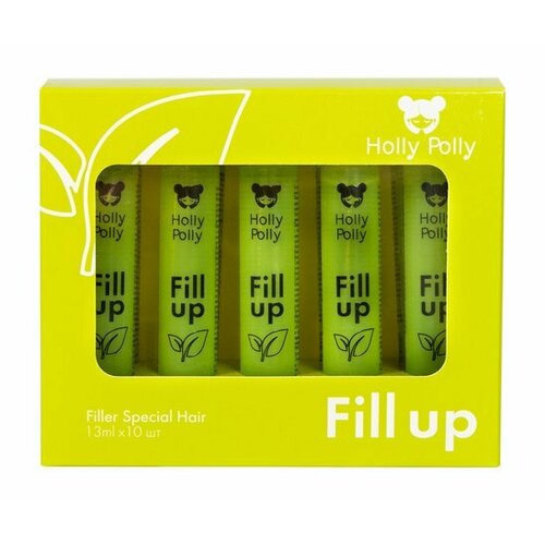 Сыворотка для волос | Holly Polly Fill up Filler Special Hair Set | 10x13 несмываемый уход lovince филлер secret elixir для восстановления структуры поврежденных волос