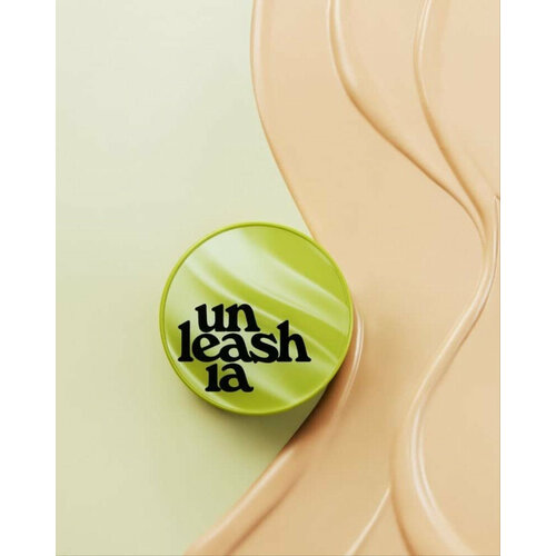 Кушон Unleashia 21N с сатиновым финишем Healthy Green Cushion Evernin SPF30 PA++