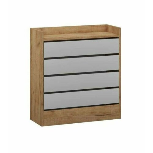 Обувница ЯПТ-3 Ямайка 2 отделения дуб крафт золотойбелый 700х270х745 3800₽