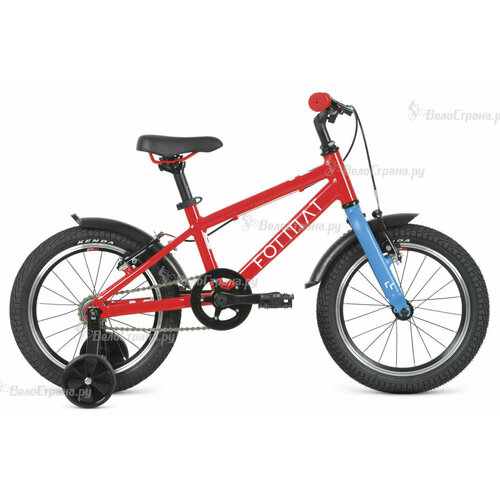 Детский велосипед Format Kids 16 (2022) 16 Красный (95-110 см) детский велосипед format kids 16 год 2021 цвет фиолетовый