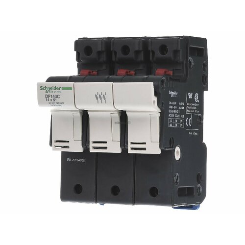 Держатель для цилиндрического предохранителя 3х14х51 мм DF143C Schneider Electric 3389119407410 27552₽