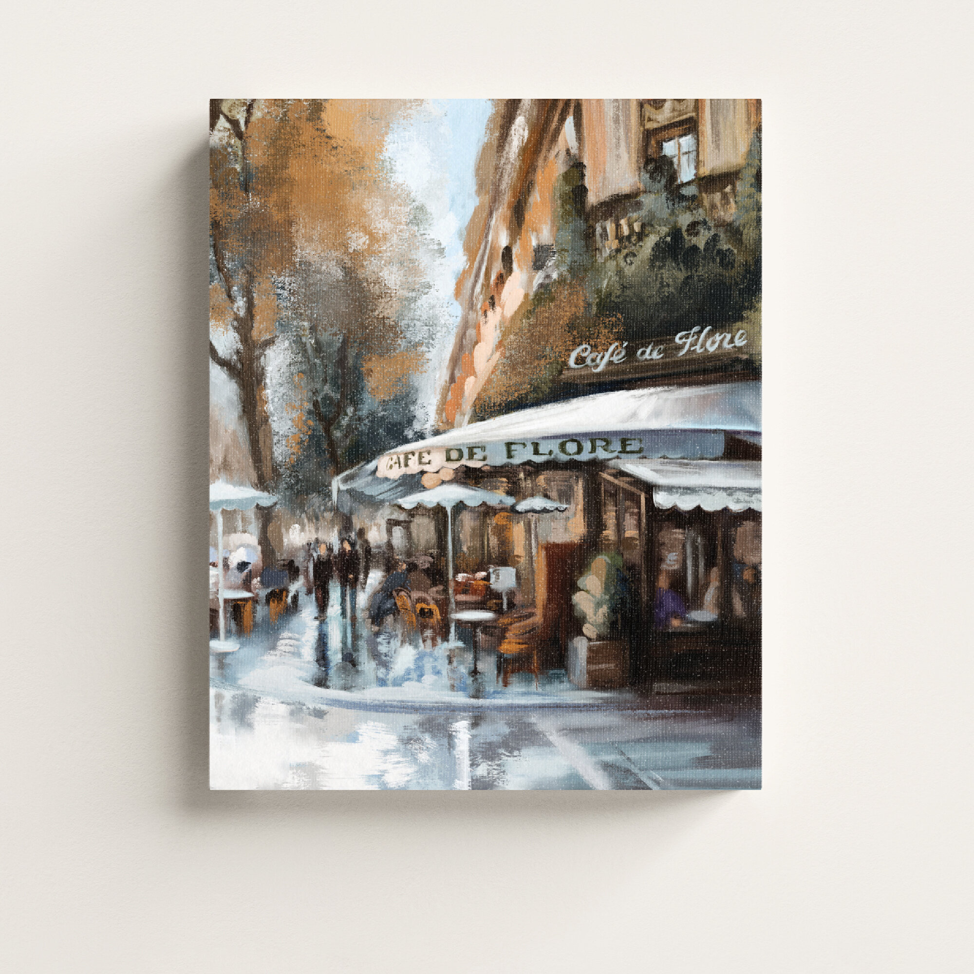 Картина на холсте Postermarket Дождливый Париж I 40х50 см