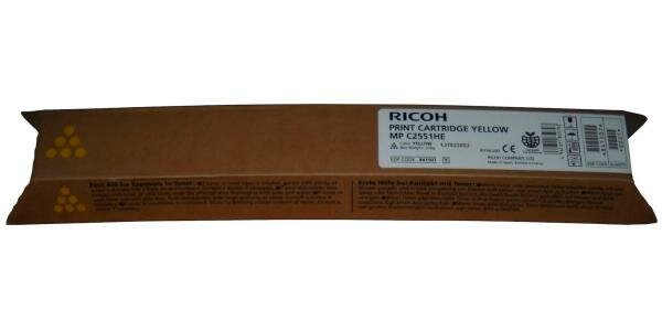 Картридж Ricoh тип MP C2551HE желтый 841507/842062