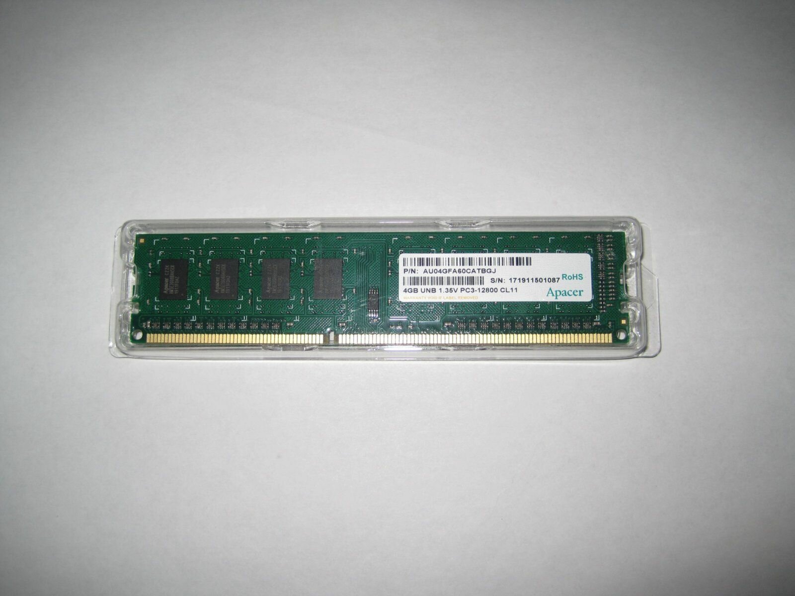 Модуль памяти DDR3 4GB Apacer PC3L-12800 1600MHz CL11 1.35V 512x8 RTL - фото №9