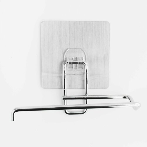 Держатель для туалетной бумаги Kuchenland 13 см на липучке металлпластик Method 187₽