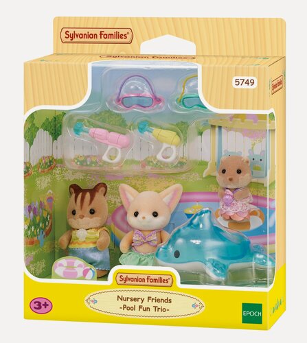 Изображение товара Sylvanian Families “Малыши и аксессуары для бассейна”
