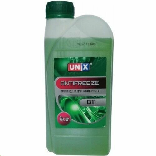Антифриз UNIX G-11 -30С 1 кг зеленый 336₽