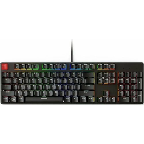 Игровая клавиатура проводная Glorious GMMK Full Size Pre-built, черный клавиатура проводная glorious gmmk 2 glo gmmk2 65 fox p механическая glorious fox клавиш 67 usb розовая