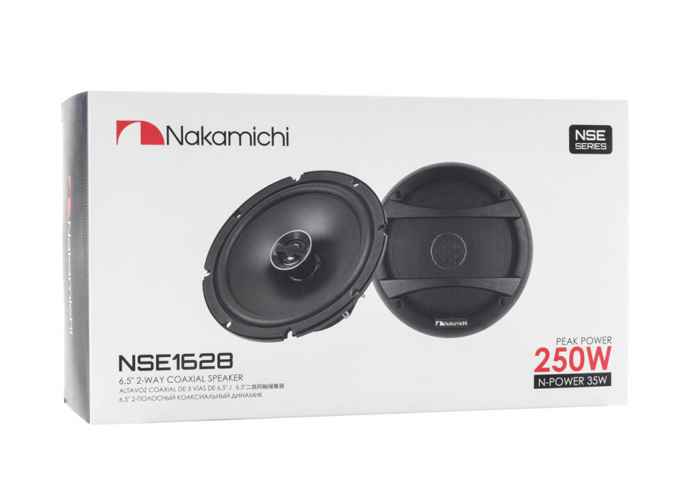 Nakamichi NSE-1628 2-х полосная коаксиальная акустика 16,5 см (пара)