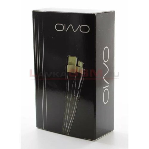 Кабель micro USB OINO O31, в оплетке, 2A, Черный, 1 м.