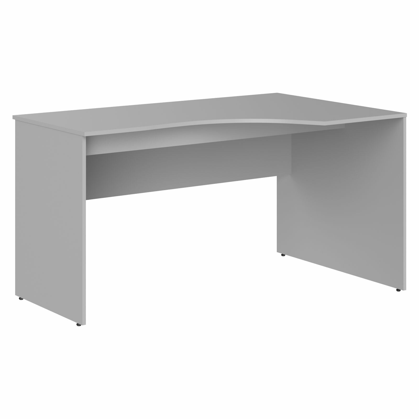 Компьютерный стол SKYLAND SIMPLE SET140-1(R) / письменный стол, правый угол, серый, 140х90(60)х76 см