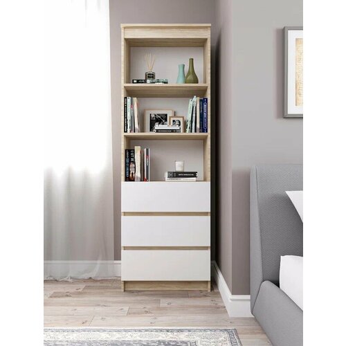 Стеллаж сономабелый матовый без ручек 60x180x35 7300₽