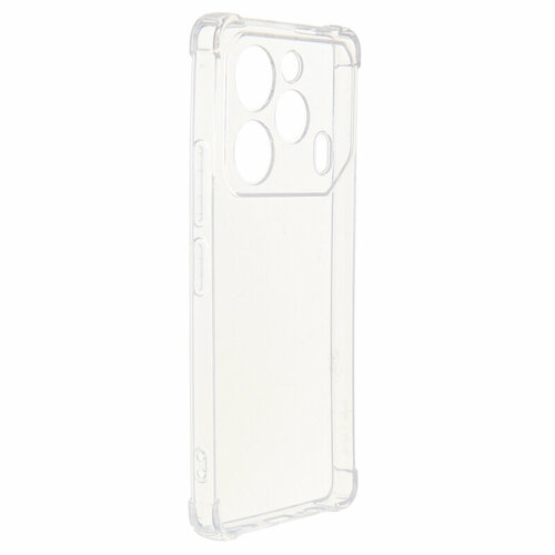 Чехол Pero для Tecno Pova 6 Silicone Transparent CC02-TP6-TR чехол pero для tecno pop 6 pro silicone transparent cc02 0071 tr