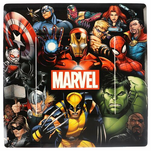 Тарелка бумажная Марвел 21 см Мстители 393₽