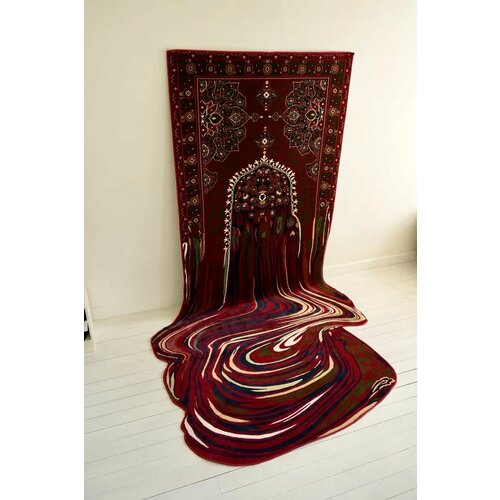 Ковёр Faig Ahmed неправильный ковер ручной работы дизайнерский арт декор ссср