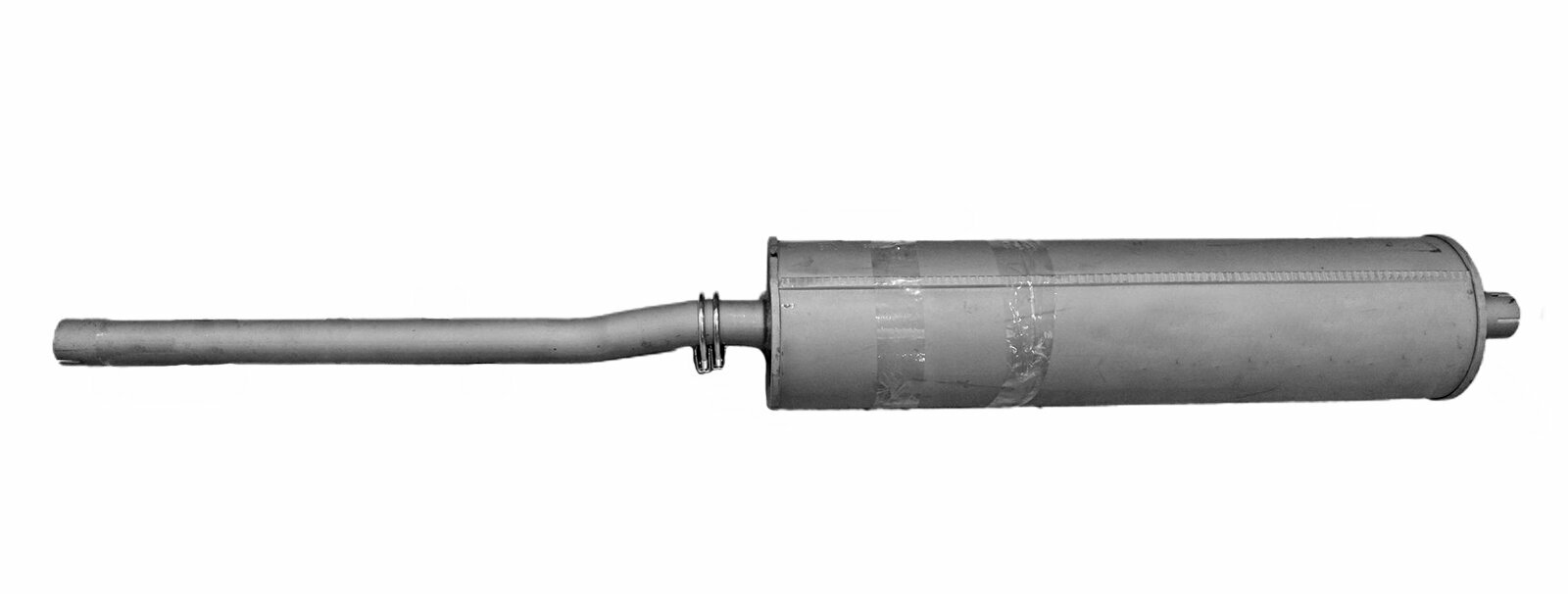 Глушитель ГАЗ-3302 активного типа с крепежом баксан 3302-1201010