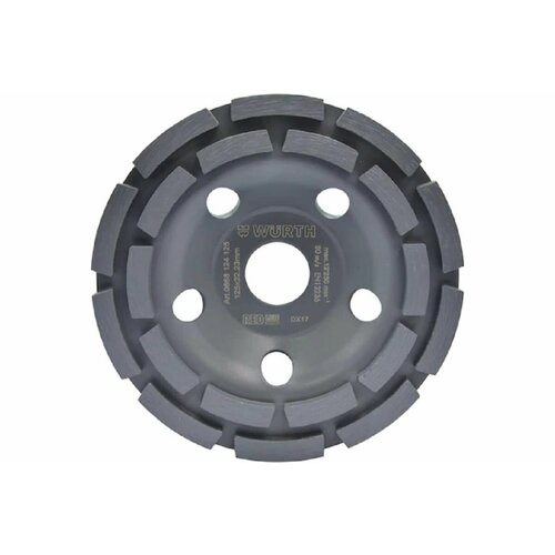 Чашка шлифовальная алмазная B222-D125MM чашка WURTH RED LINE 1890₽