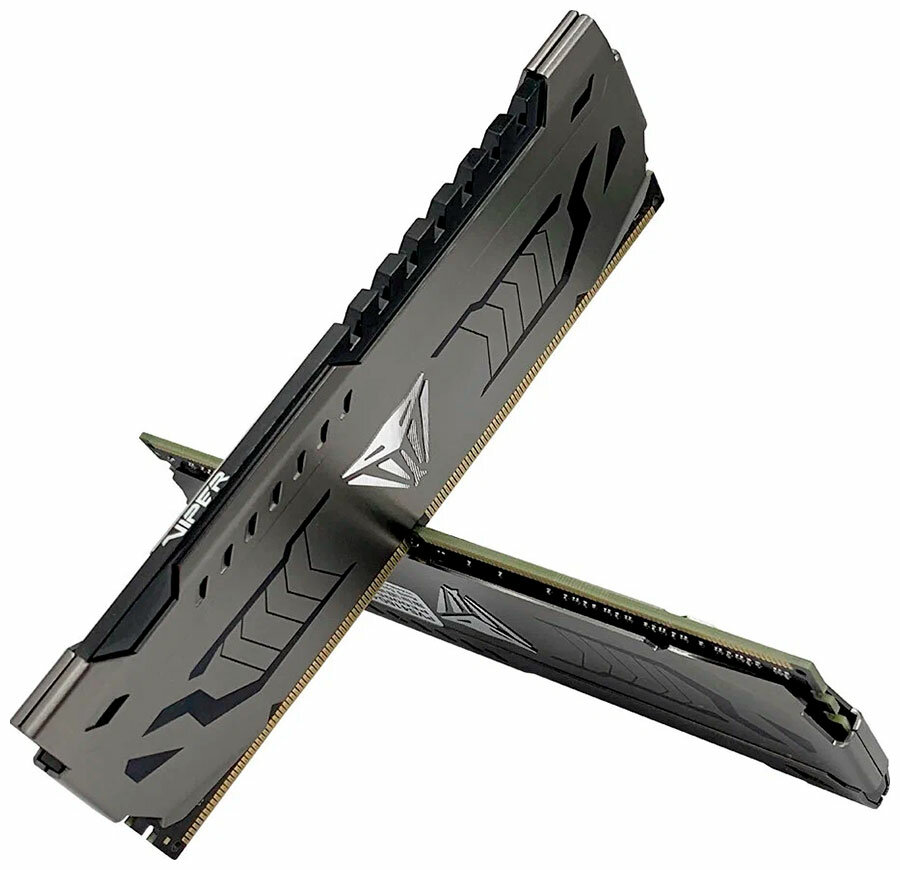 Оперативная память Patriot Memory DDR4 16GB (2x8GB) 3200MHz Viper Steel (PVS416G320C6K) — фото 1