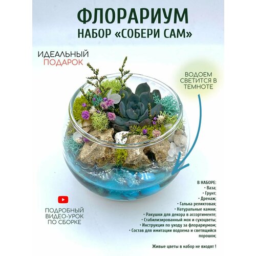 подарок к празднику своими руками выпуск 1 букет Флорариум Подарок своими руками