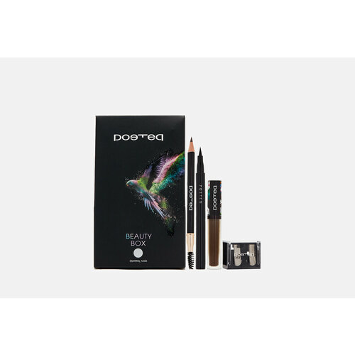 Подарочный набор Poeteq Подводка Тушь для бровей Карандаш для бровей 152шт 4212₽