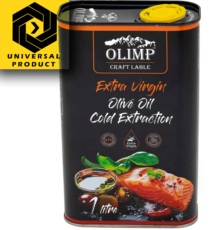 Масло Оливковое Рафинированное OLIMP Craft Label Extra Pomace, Высший Сорт, 1л (Греция)