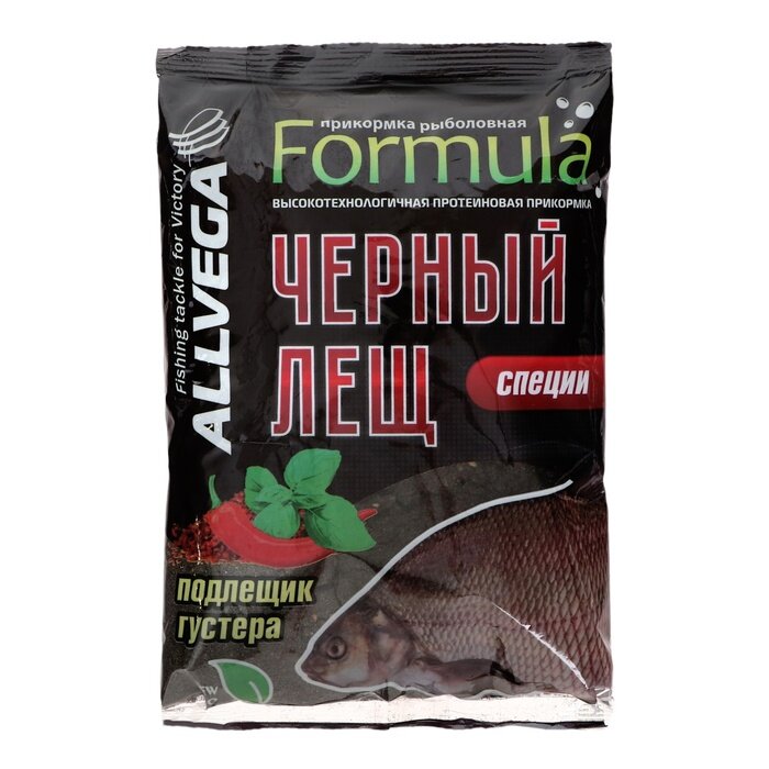 ALLVEGA Прикормка Allvega Formula Black Bream Spice черный лещ специи 1 кг