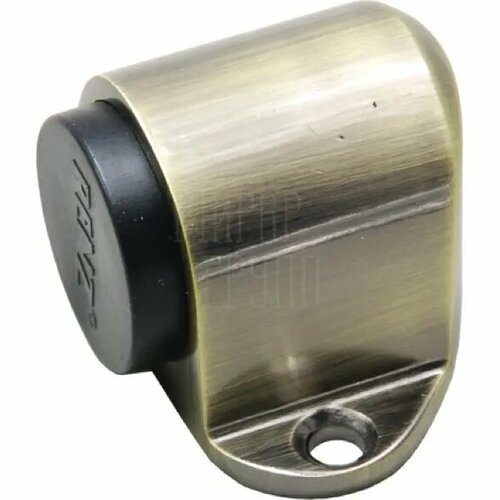 Ограничитель дверной ренц напольный, магнитный INDS 31 античная бронза