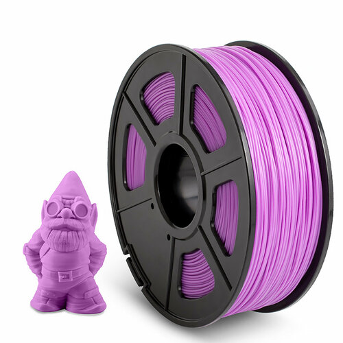 Филамент NVPRINT ABS Purple для 3D печати диаметр 175мм длина 330 метров масса 1 кг 1704₽