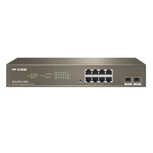 Коммутатор IP-COM G3310P-8-150W/8GE/2SFP