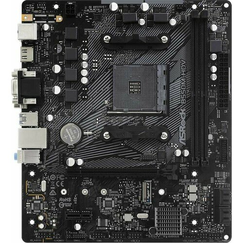 Материнская плата Asrock B550M-HDV Soc-AM4 AMD B550 2xDDR4 mATX AC97 8ch71 GbLAN RAIDVGADVIHDMI 2832000₽
