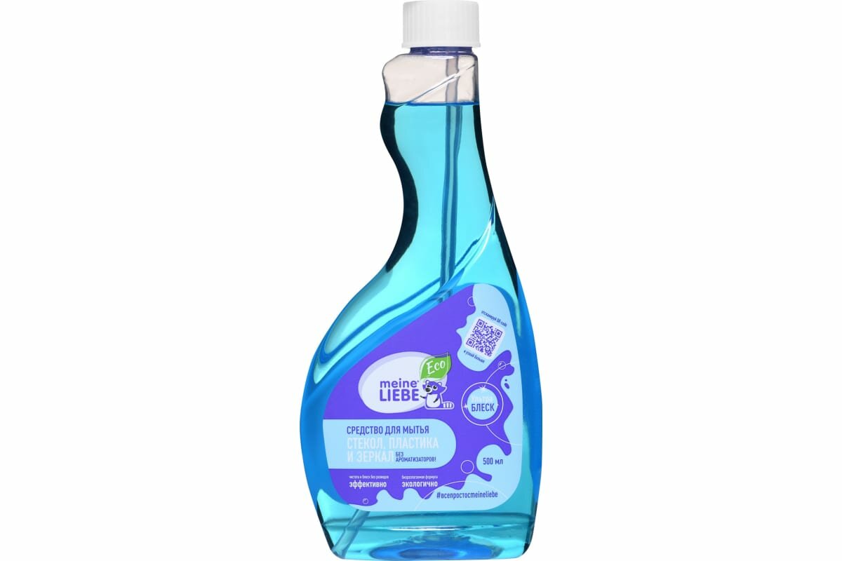 MEINE LIEBE Средство для мытья стекол, пластика и зеркал , сменная бутылка 500 мл ML35106