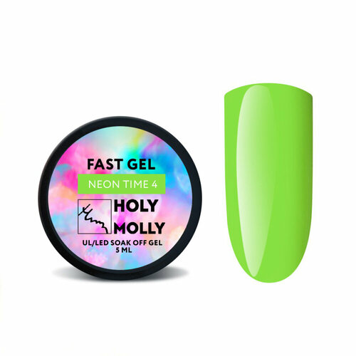 Моделирующий гель Holy Molly Fast Gel Neon Time 04 5 мл 280₽