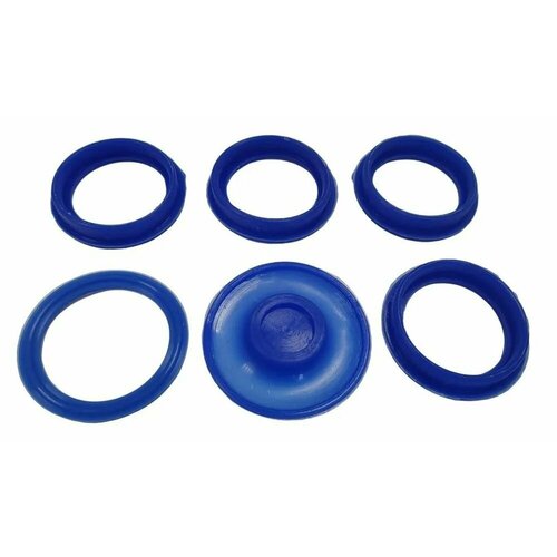 Прокладки (уплотнители) свечных колодцев ЗМЗ 405, 406, 409 Евро 3, 4 на автомобили УАЗ, ГАЗ (силикон)