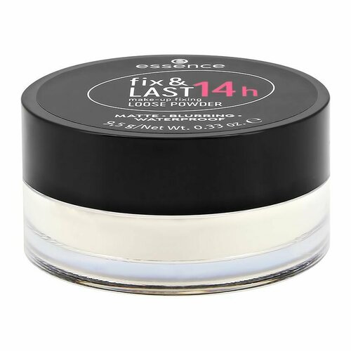 Рассыпчатая фиксирующая пудра Essence fix & LAST 14h вес 9.5гр, Германия - 1шт