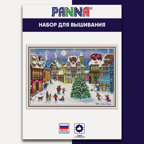 Изображение товара Набор для вышивания PANNA GM-7095 "Волшебный городок" 38 х 26 см