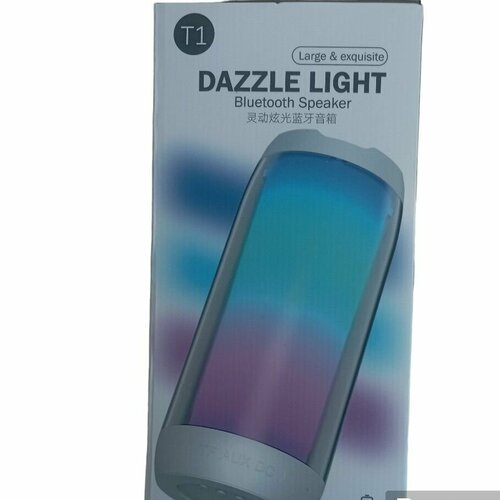 Колонка портативная беспроводная bluetooth переносная с радио Колонка блютуз музыкальная акустическая с подсветкой черная 10 Вт TWS USB microSD 2000мАч Беспроводная колонка 99000₽