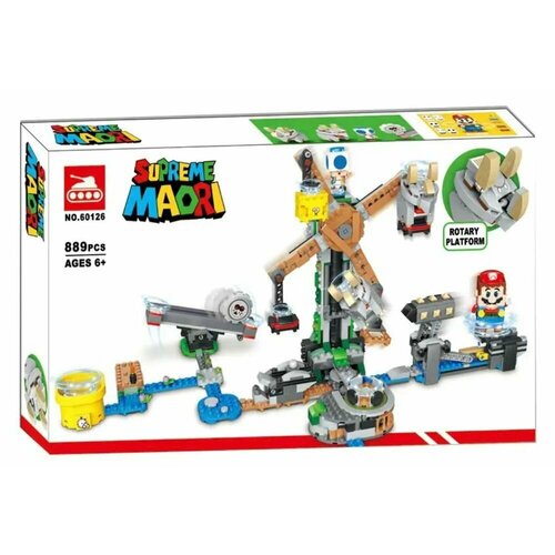 Конструктор Марио Нокдаун Резноров, 889 деталей
