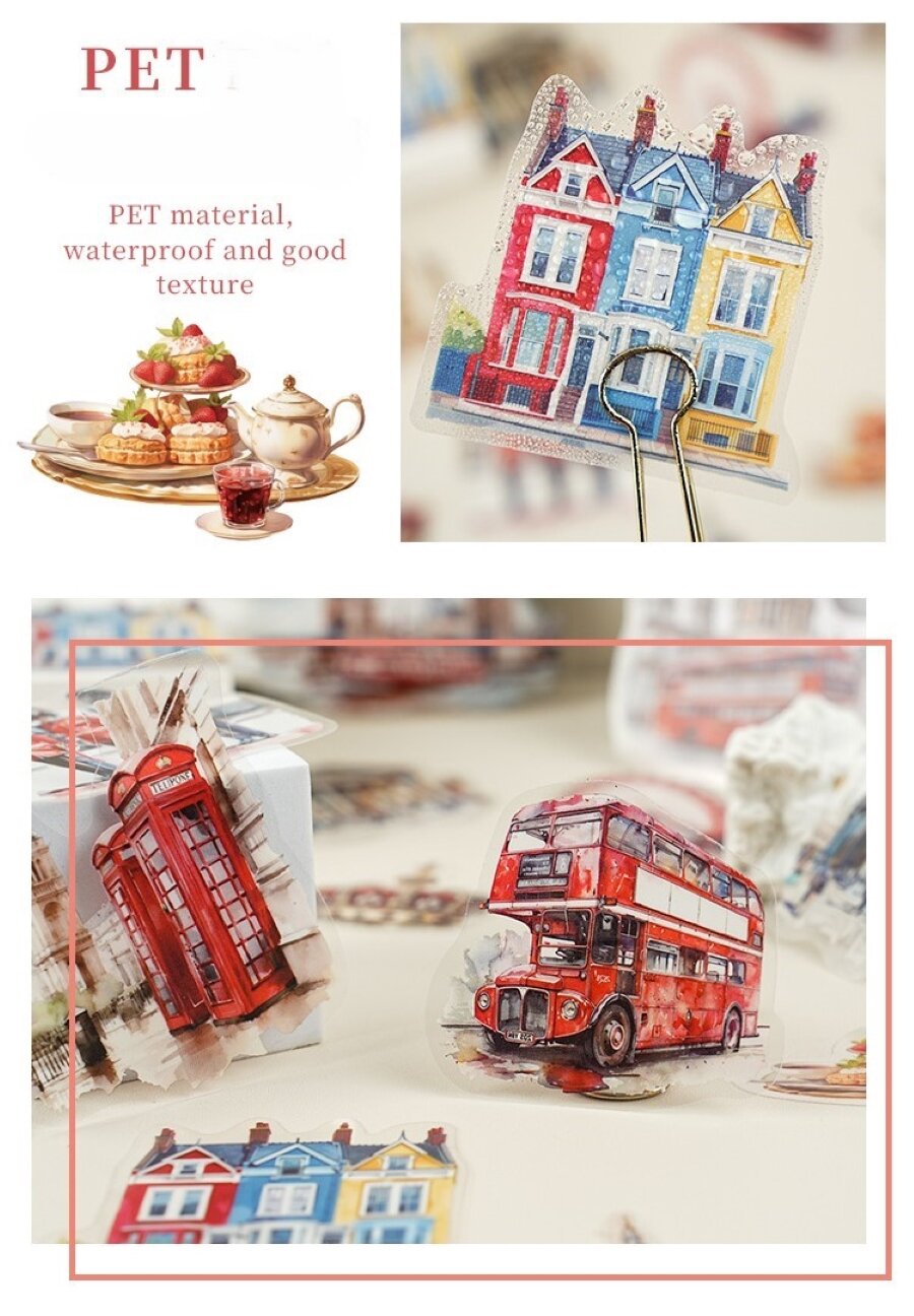 Наклейки для скрапбукинга Англия/ Voropaeva11 — фото 1