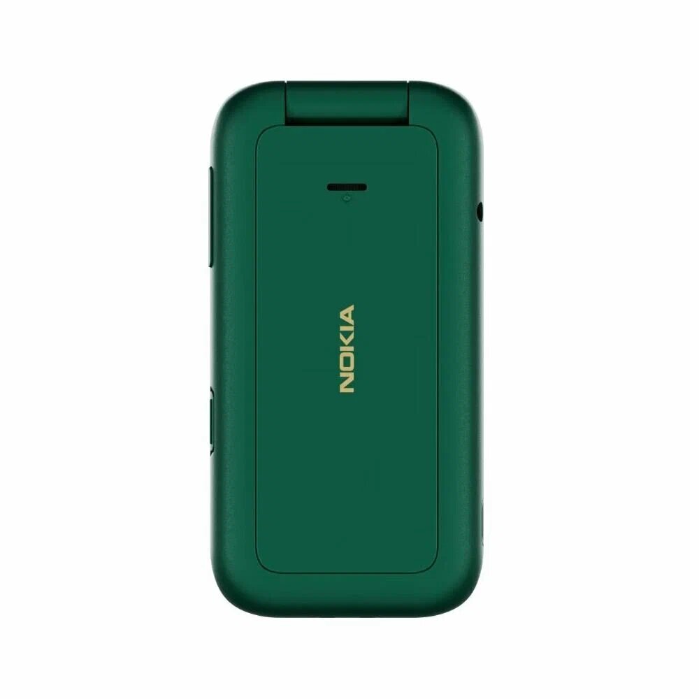 Кнопочный телефон Nokia 2660, 2 SIM, раскладушка, сочно-зеленый (TA-1469) — фото 1
